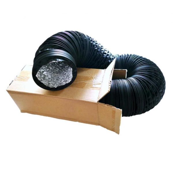 Garden Highpro Abluftschlauch 100mm ausgepackt mit Karton.
